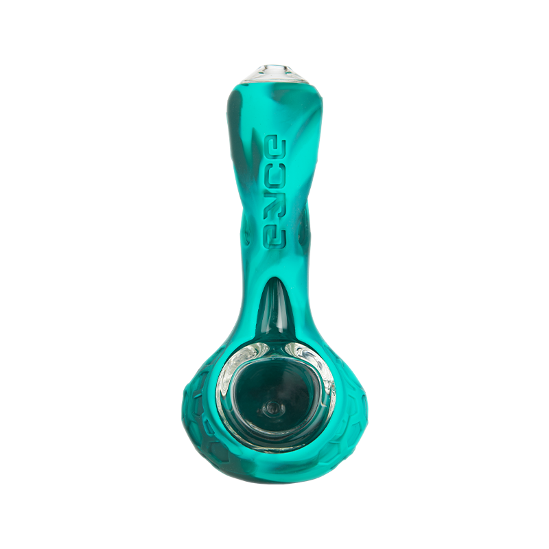 Eyce ProTeck Alien Spoon Pipe | Glass with Silicone Shell
