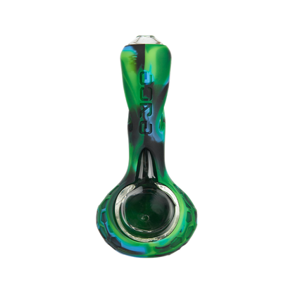 Eyce ProTeck Alien Spoon Pipe | Glass with Silicone Shell