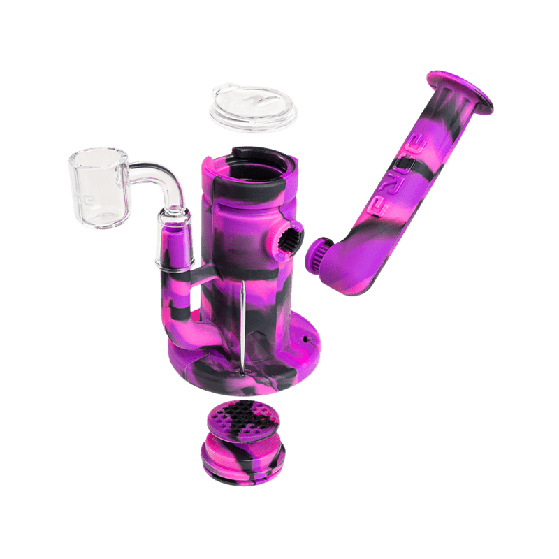 Eyce Sidecar Silicone Dab Rig | Rotating Neck & Quartz Banger