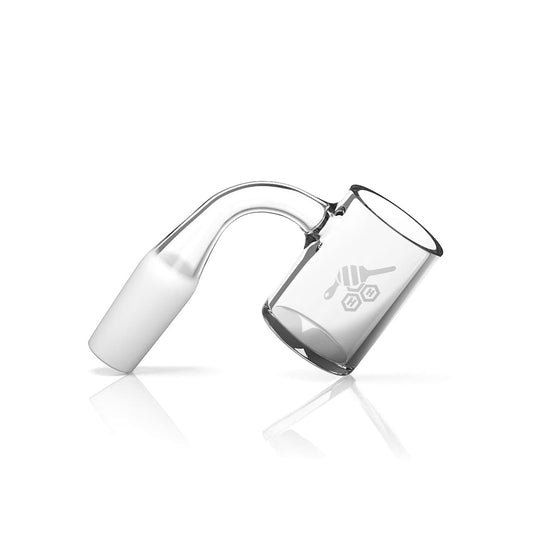 Honeybee Herb Quartz Banger Flat Top 90° - High-Quality Dab Accessory