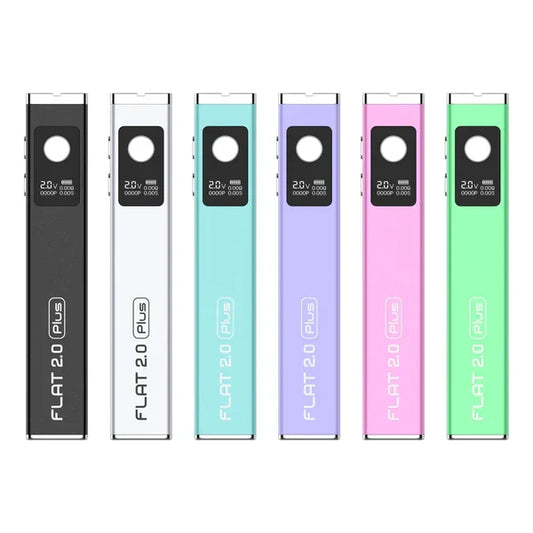 Yocan FLAT 2.0 PLUS Dab Pen 510 Thread Battery (12CT)