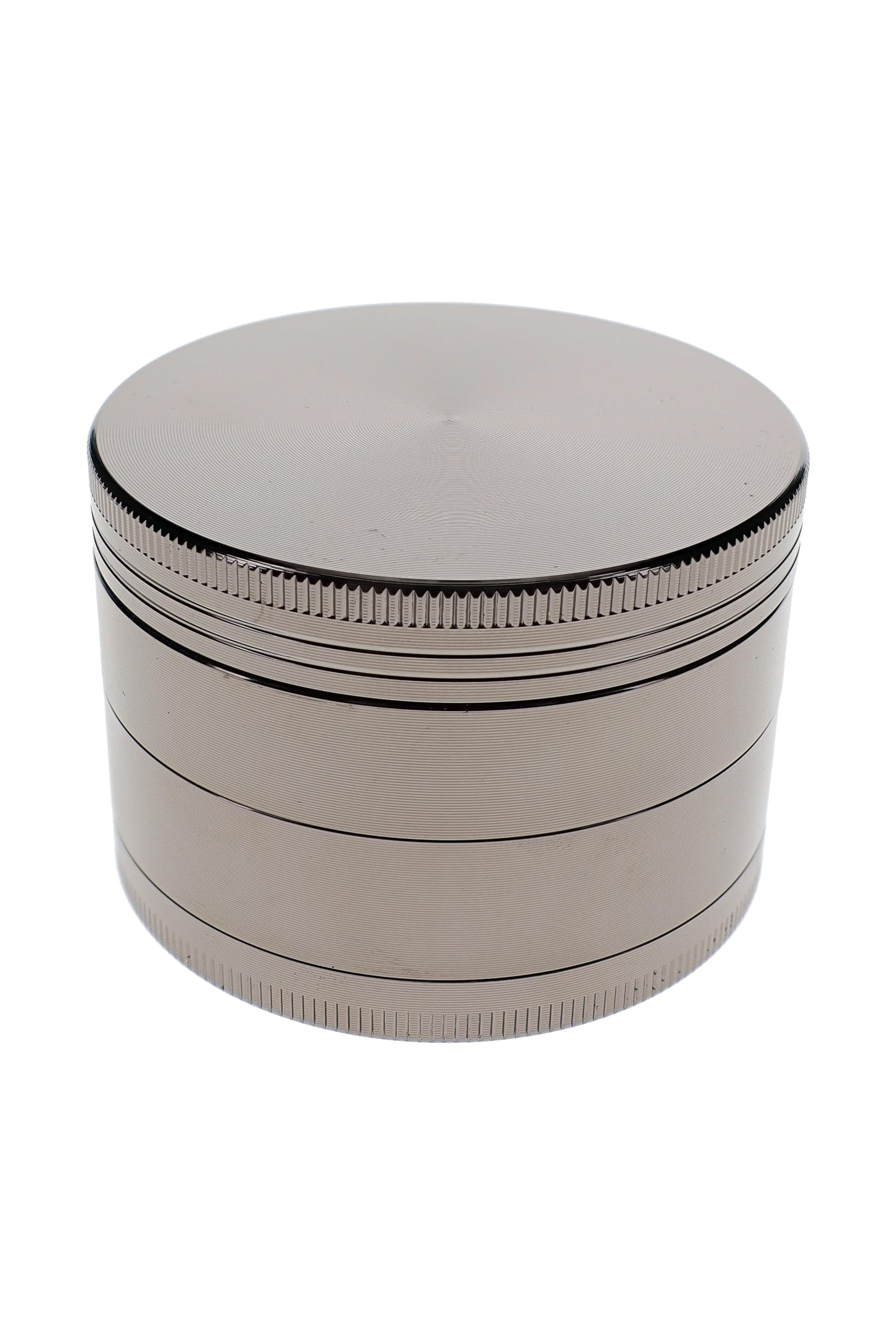 4-Part Metal Herb Grinder “Big Grip” – 2½″ – Assorted Colors