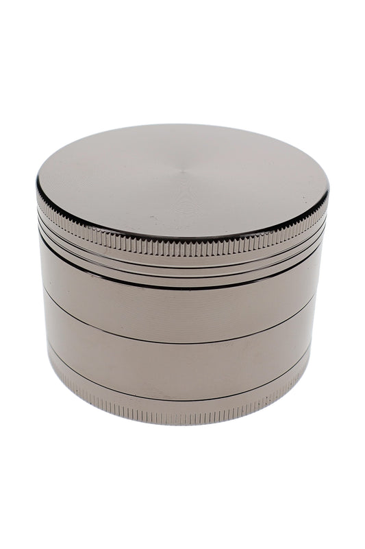 4-Part Metal Herb Grinder “Big Grip” – 2½″ – Assorted Colors