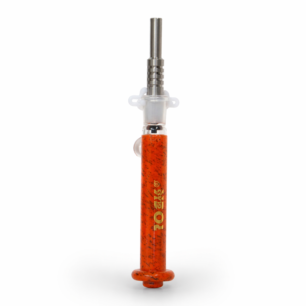 Ember Wand 14mm Rock Glass Nectar Straw