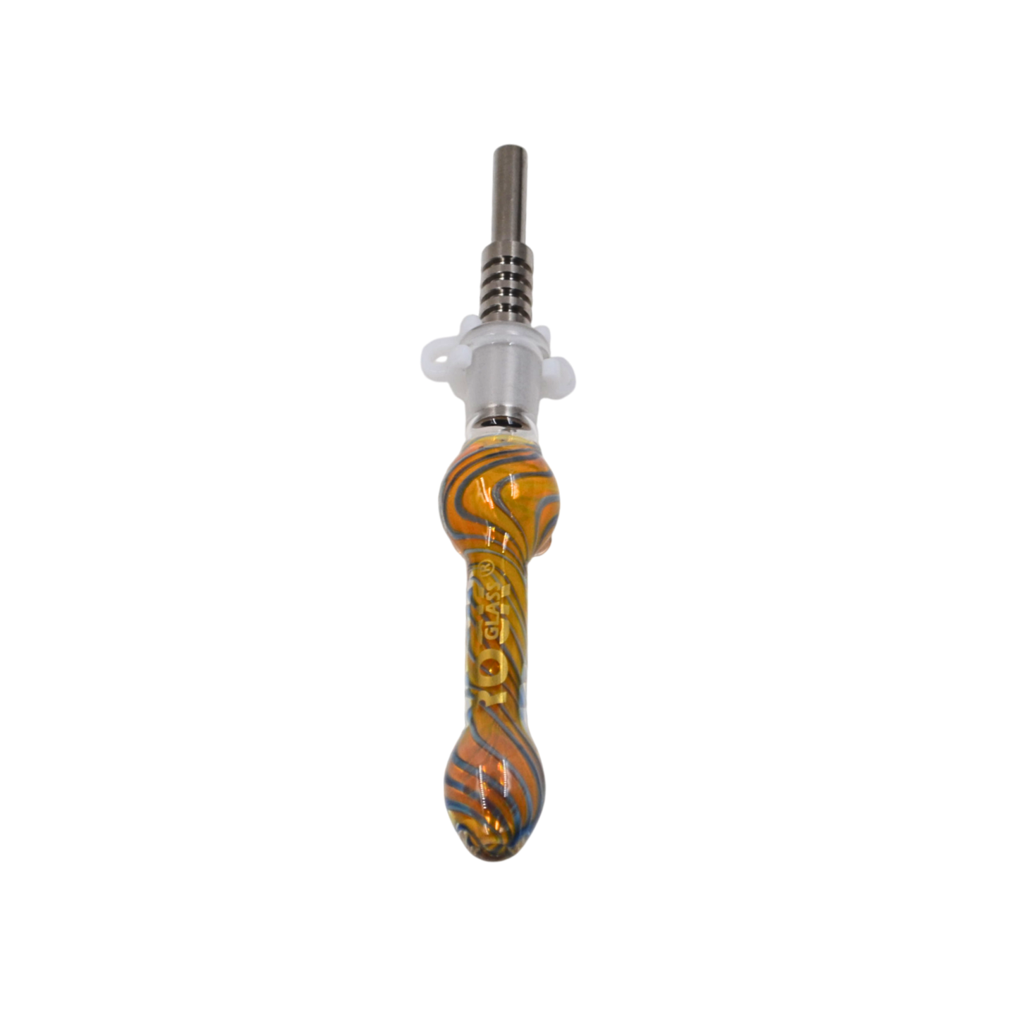 Drift Dabber 14mm Rock Glass Nectar Straw