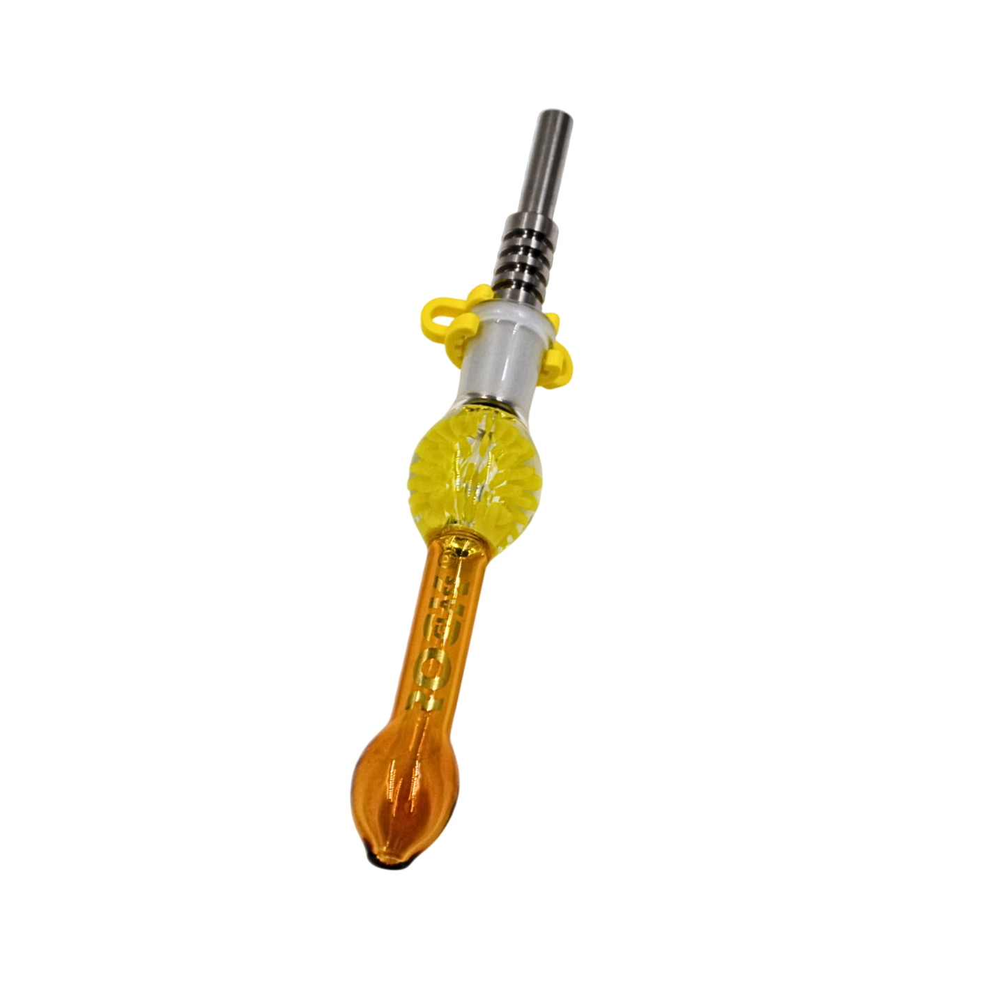 Terra-Flow 14mm Rock Glass Honey Straw