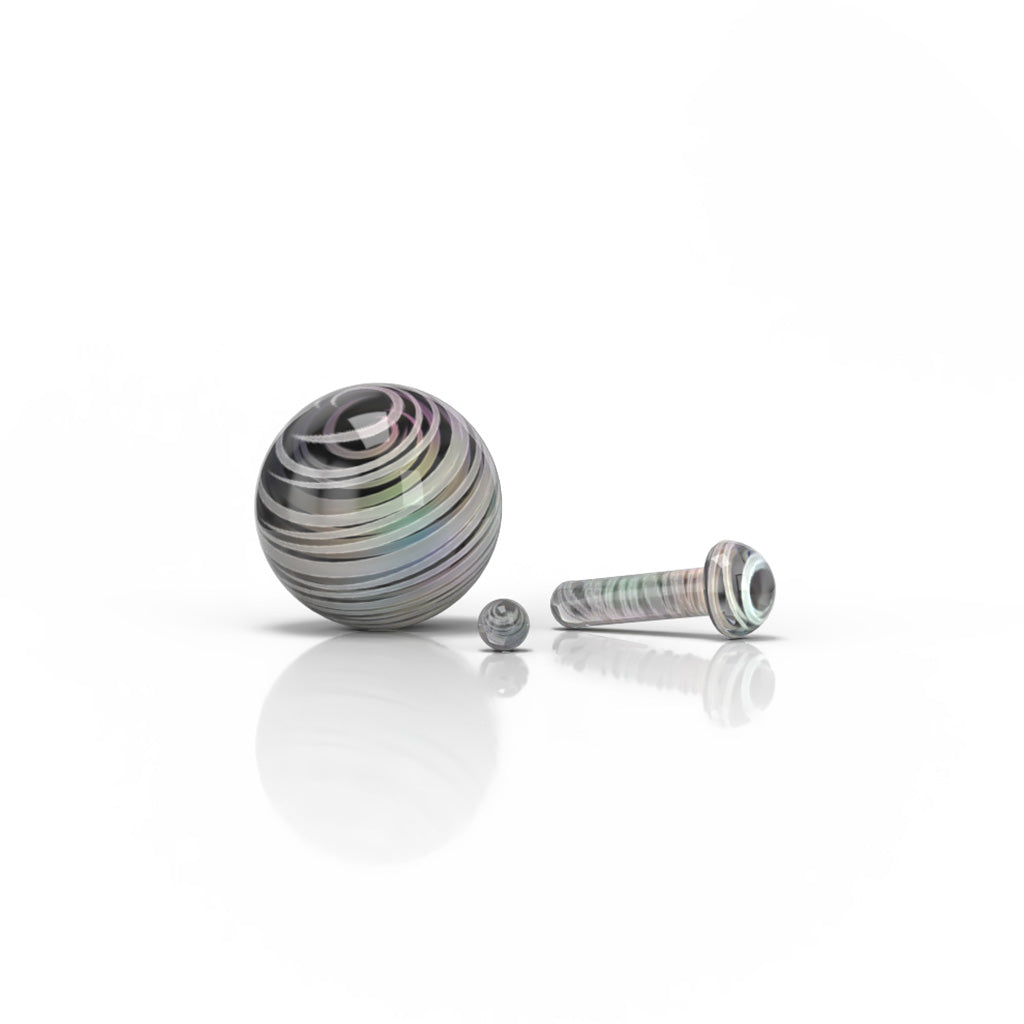 Honeybee Herb Enchanted Mushroom Pillar Terp Set for Enhanced Dabbing
