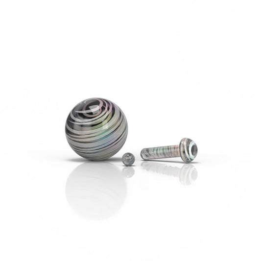Honeybee Herb Enchanted Mushroom Pillar Terp Set for Enhanced Dabbing