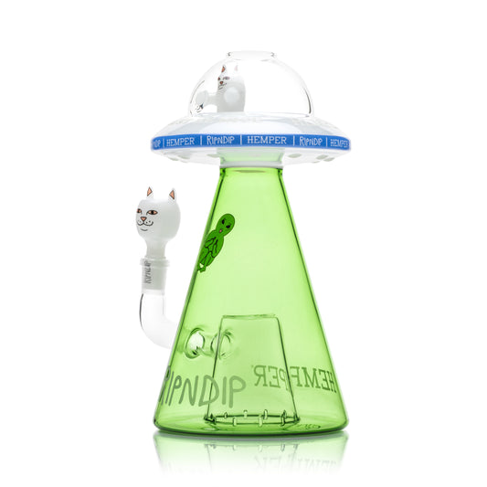 RIPNDIP x Hemper Nermal Glow In The Dark UFO XL Beaker