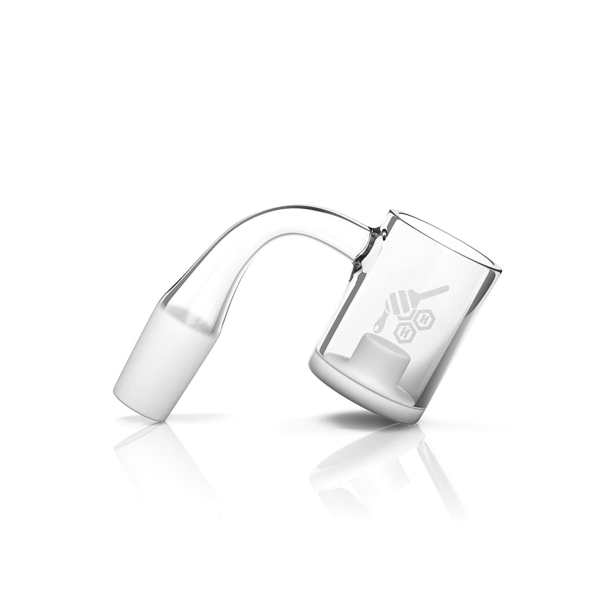 Honeybee Herb Milk Core Reactor Quartz Banger 90° - Heat Retention & High Durability