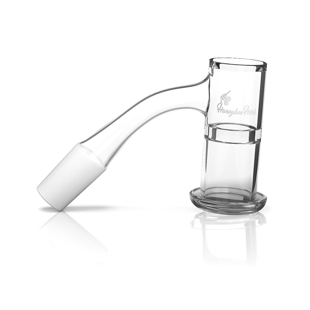 Honeybee Herb Honeysuckle XL Quartz Banger 45° - Terp Slurper Design