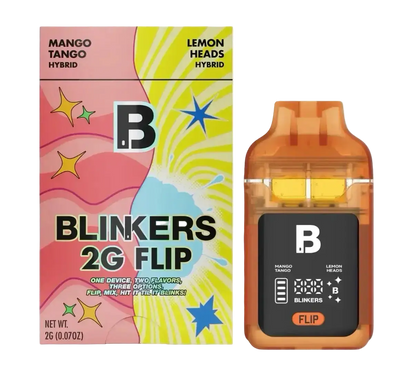 2G Blinkers Flip THCA Disposable Dual Chamber