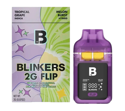2G Blinkers Flip THCA Disposable Dual Chamber