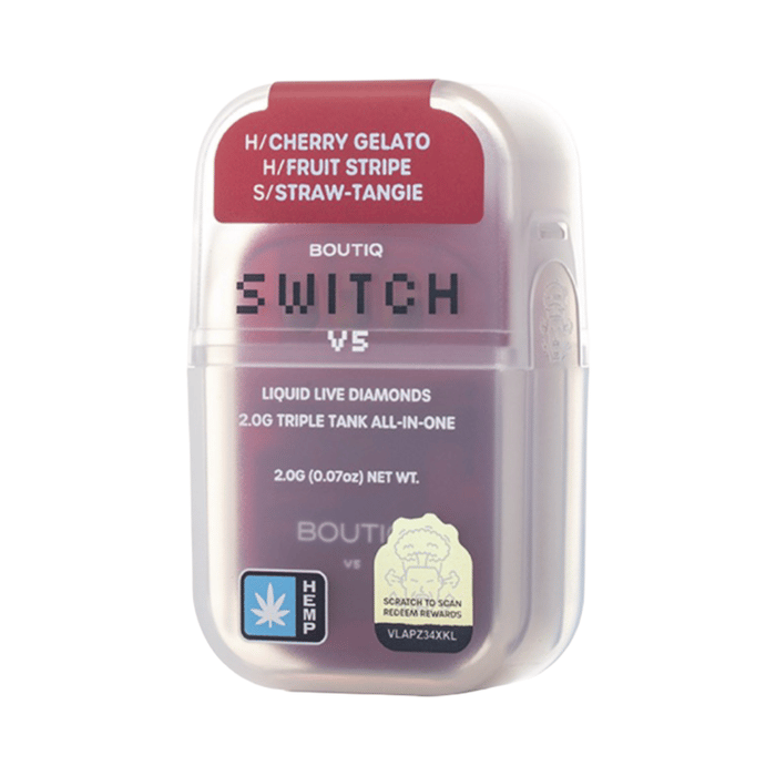 Boutiq Switch - 2G - V5 Liquid Live Diamonds Triple Tank