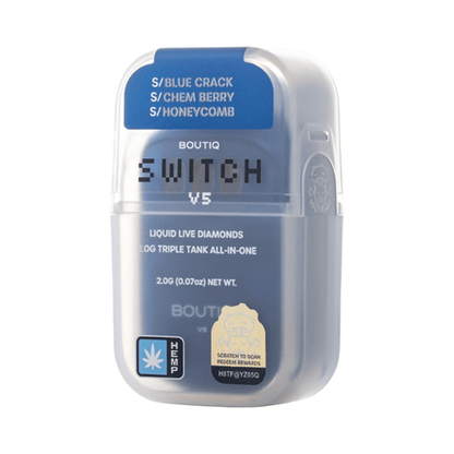 Boutiq Switch - 2G - V5 Liquid Live Diamonds Triple Tank