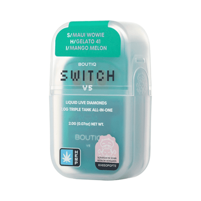 Boutiq Switch - 2G - V5 Liquid Live Diamonds Triple Tank