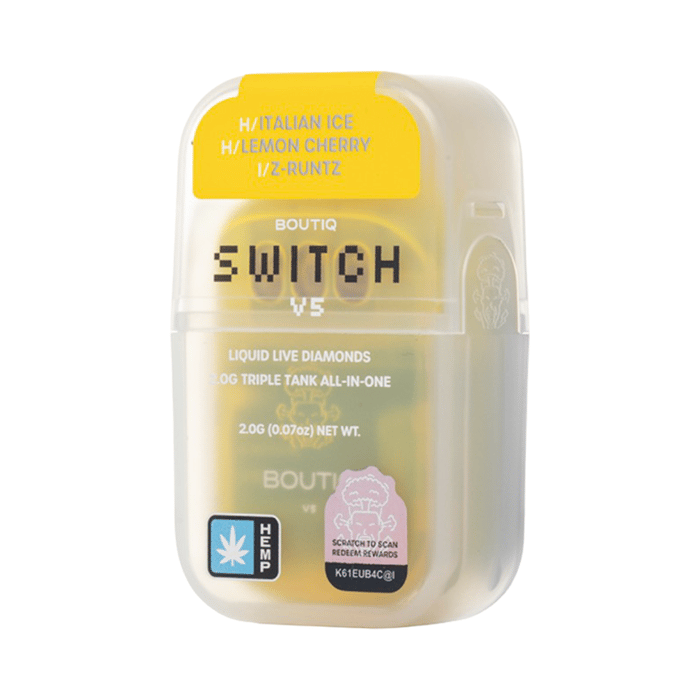 Boutiq Switch - 2G - V5 Liquid Live Diamonds Triple Tank