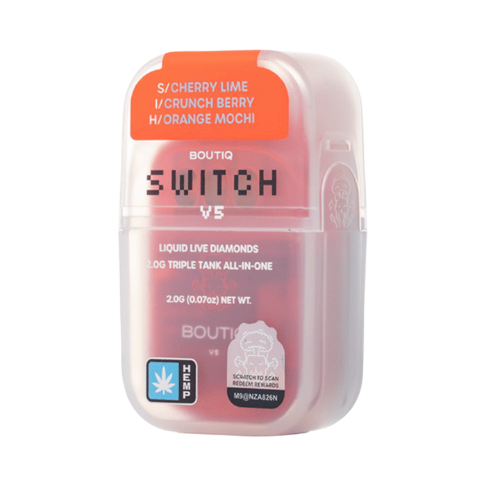 Boutiq Switch - 2G - V5 Liquid Live Diamonds Triple Tank