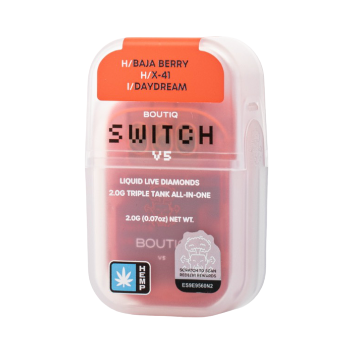 Boutiq Switch - 2G - V5 Liquid Live Diamonds Triple Tank