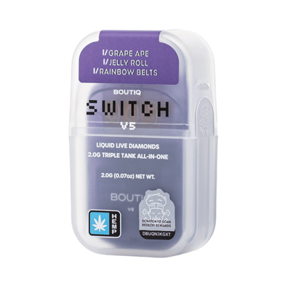 Boutiq Switch - 2G - V5 Liquid Live Diamonds Triple Tank