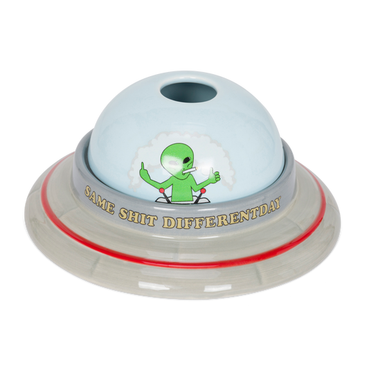 UFO Ceramic Ashtray (Multi)