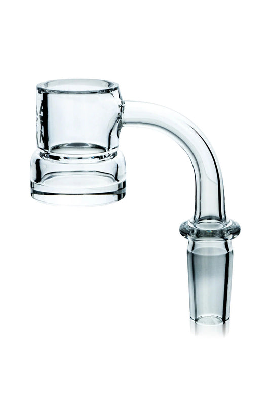 AFM Wide Thick Bottom Quartz Dab Banger, 3 mm Thick, 25 mm Bucket