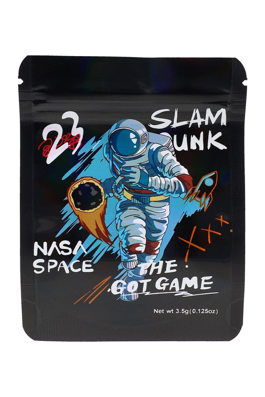 Mylar ⅛ oz Bags – Astronaut Designs – 50 Pack – Choose Style