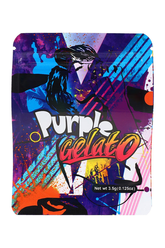 Mylar ⅛ oz Bags – Strain Designs – 50 Pack – Choose Style