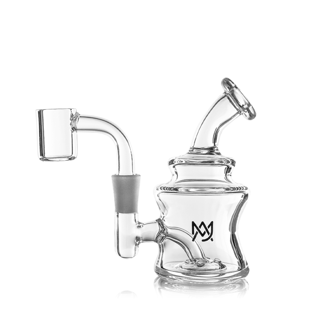 MJ Arsenal Jammer Mini Dab Rig - Compact 4mm Borosilicate Glass with Percolator