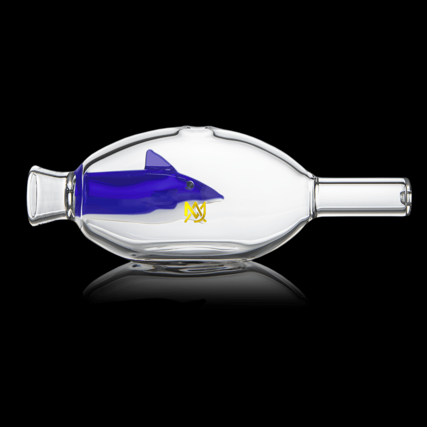 MJ Arsenal Jaws Chillum - Compact Shark-Inspired Hand Pipe