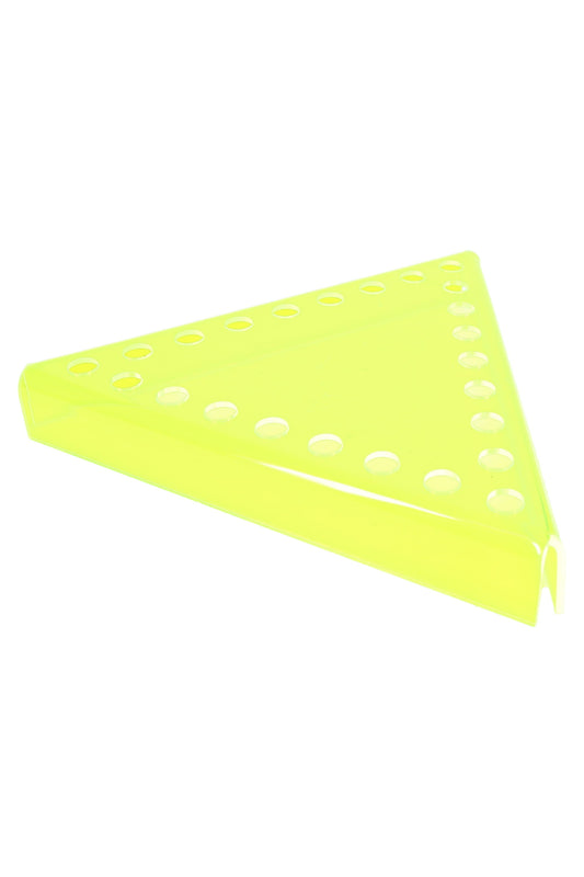 Triangular Acrylic Bowl Display – 24-Slot, 14 mm