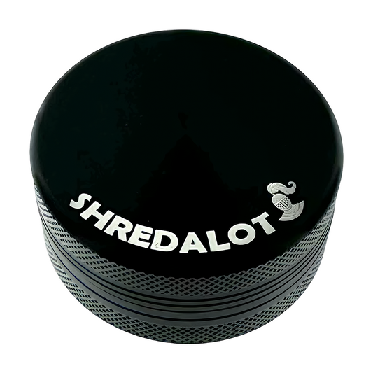 Sir Shredalot 2-Piece Metal Herb Grinder – 63 mm Aluminum Grinder