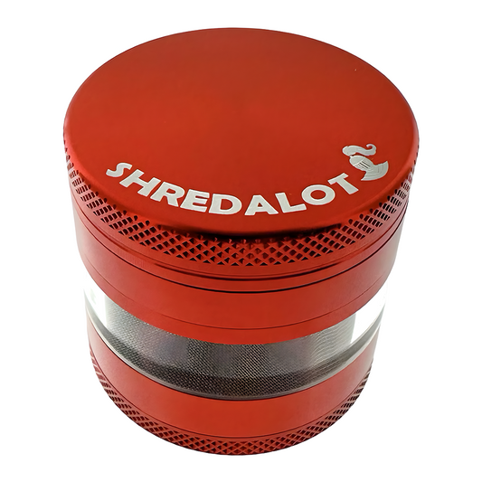 Sir Shredalot Window Chamber Metal Herb Grinder