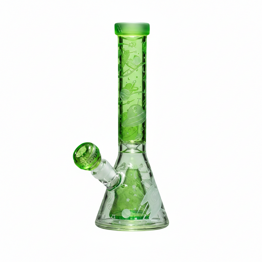Space Odyssey in 3D 11" Beaker Bong with Collins Perc