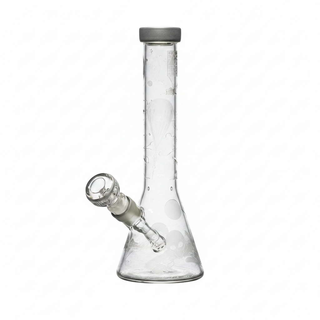 Roswell 1947 10.5" Beaker Bong