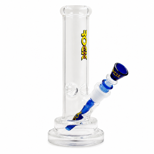 Rock Glass Crystal Tide 10" Beaker Bong