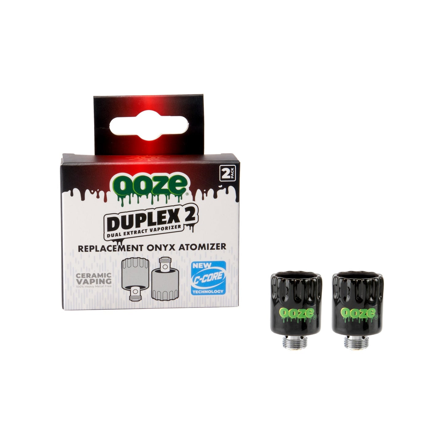Ooze Duplex 2 Replacement Onyx Atomizers