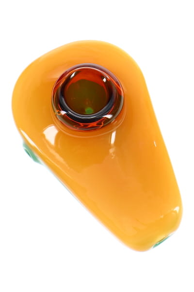 Goody Glass Avocado Hand Pipe – 4.5″