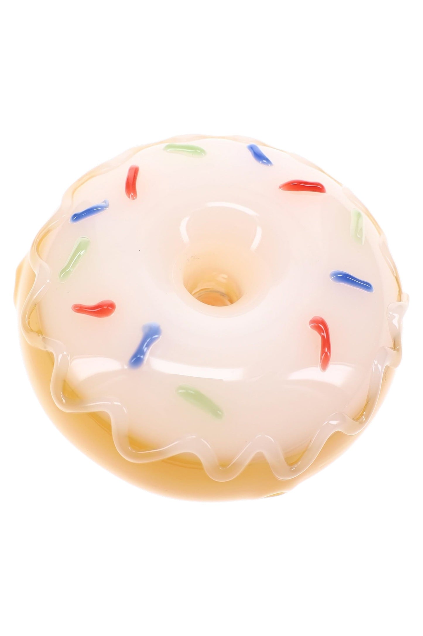 Goody Glass Donut Glass Hand Pipe – 3½″