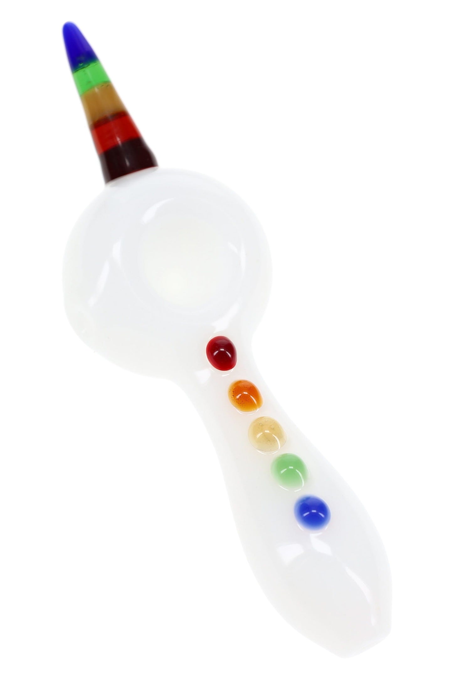 Goody Glass Unicorn Glass Hand Pipe – 5″