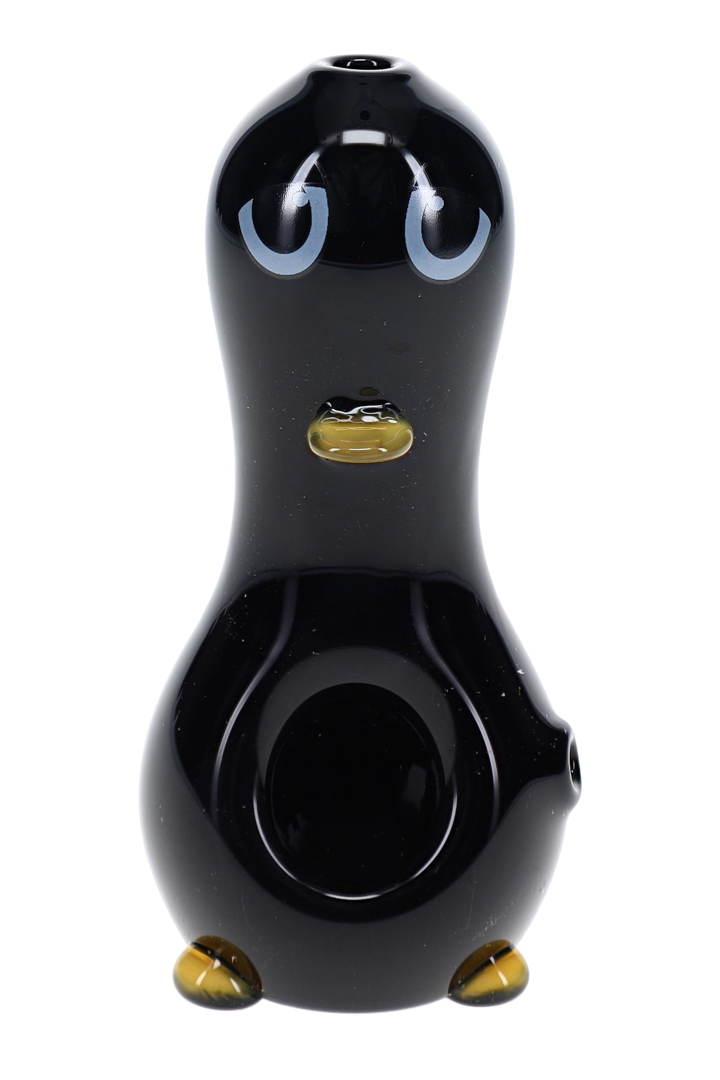 Goody Glass Penguin Glass Hand Pipe – 4″