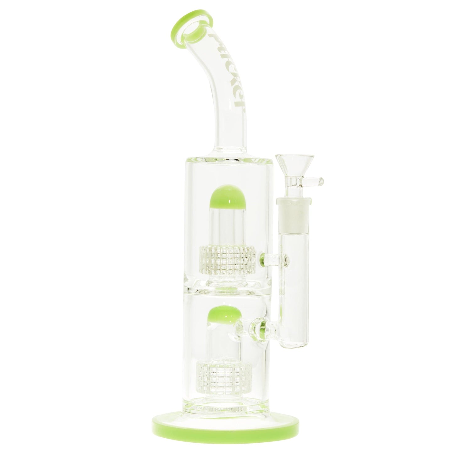 Pucker Nodule Double Matrix Perc Bong