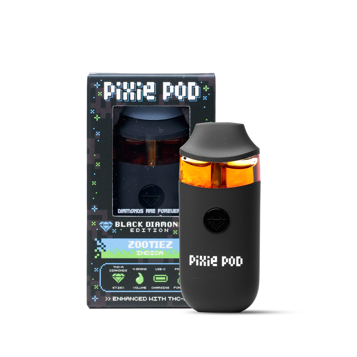 Pixie Pod Black Diamond Edition