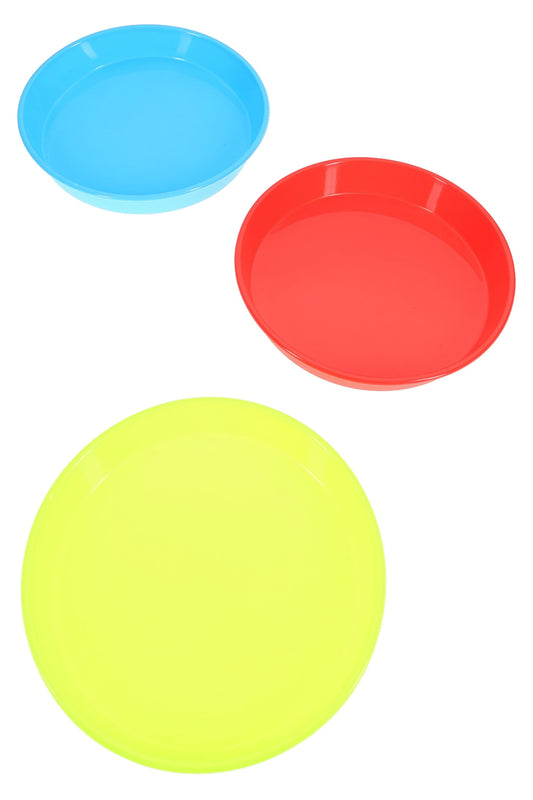 Round Silicone Rolling Tray – 9″ – Assorted Colors