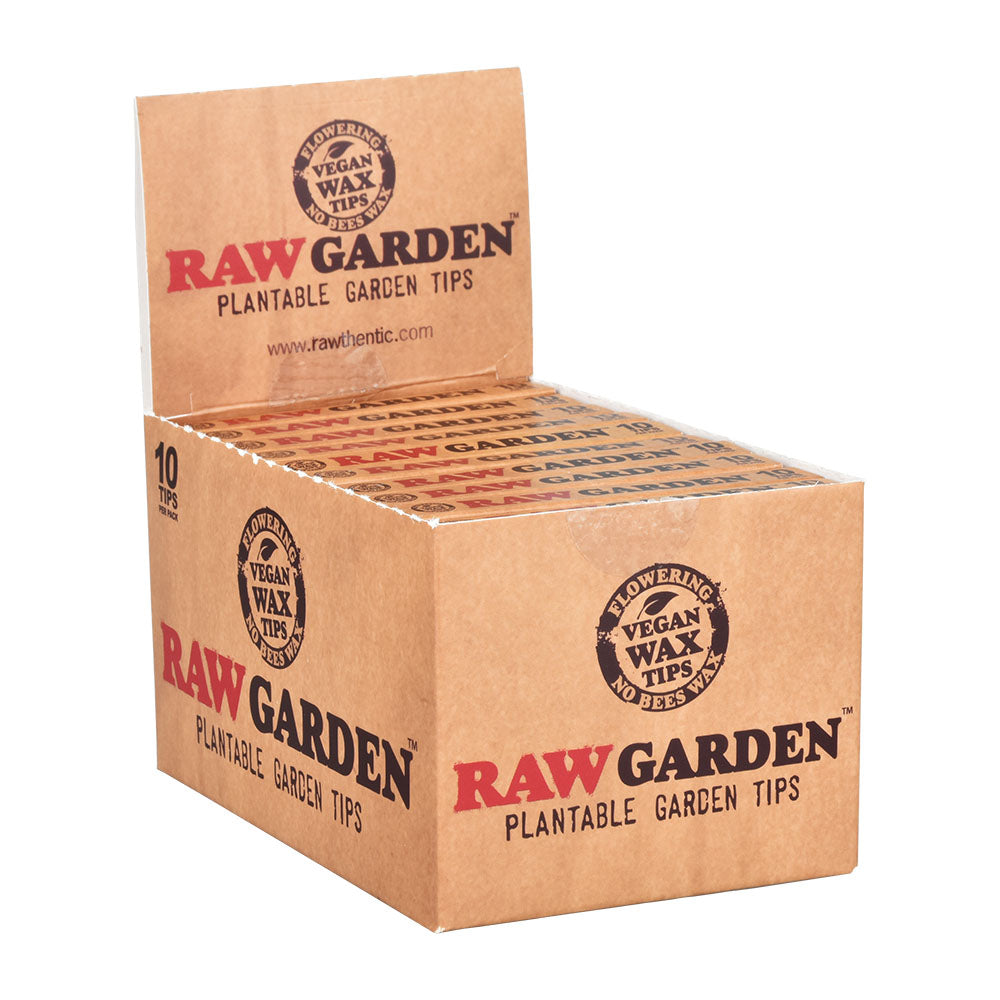 RAW Eco-Friendly Plantable Wildflower Garden Tips 20pc Display - 10pk
