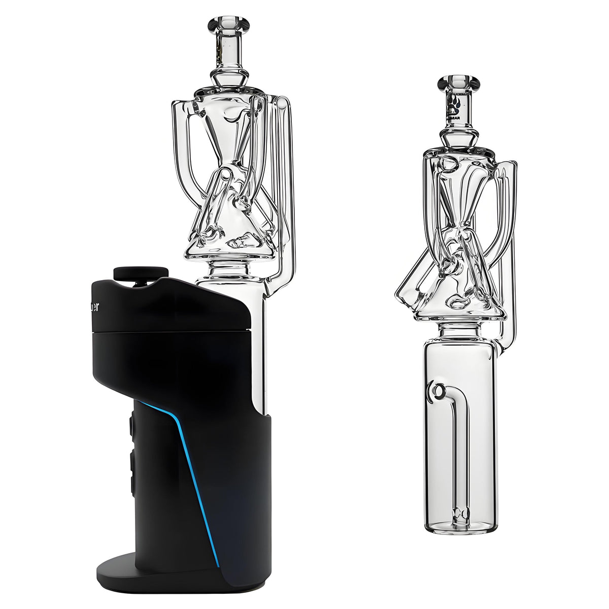 Calibear Tricycler Glass for Dr. Dabber Switch Go | Pinhole Perc
