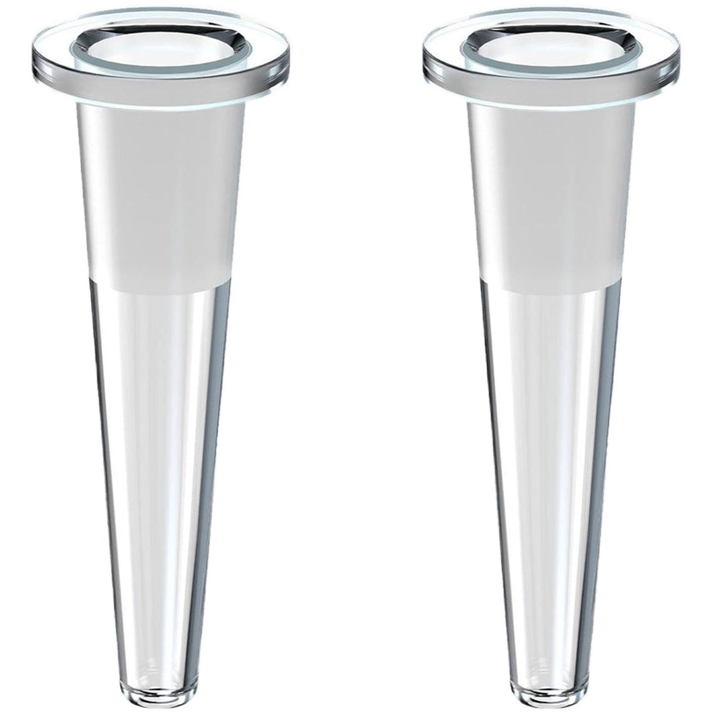 SoftGlass Durable 2-Pack Downstem for Enhanced Smoking Experience