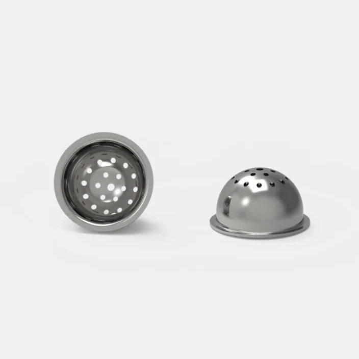 Jane West Stainless Steel Bowl 2-Pack for Silicone Pipe