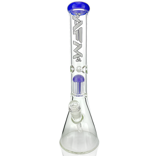 18" AFM Hitter Single Arm Perc 9mm Glass Beaker Bong