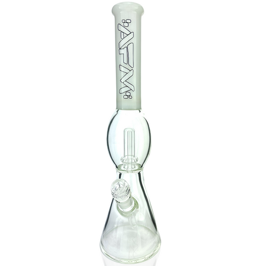 18" AFM UFO Color Sleeve Glass Beaker Bong